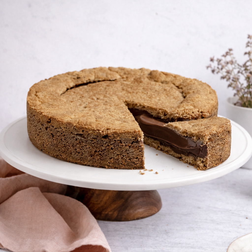 Nutella Cookie Pie (Bütün)