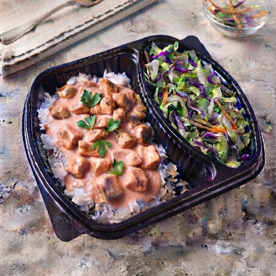 Sweet Chili Soslu Tavuklu Pilav