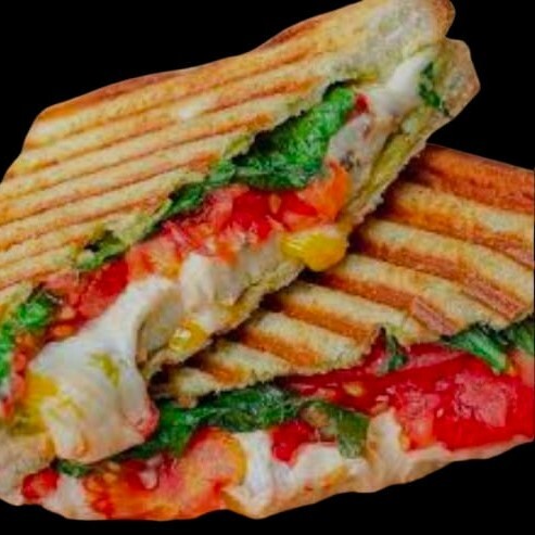 Çift Peynirli Sebzeli Kare Ekmek Tost