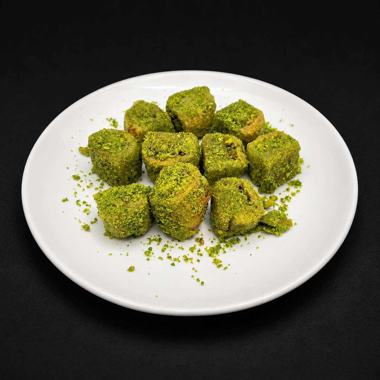 Fıstıklı Mini Kuru Baklava(750gr)