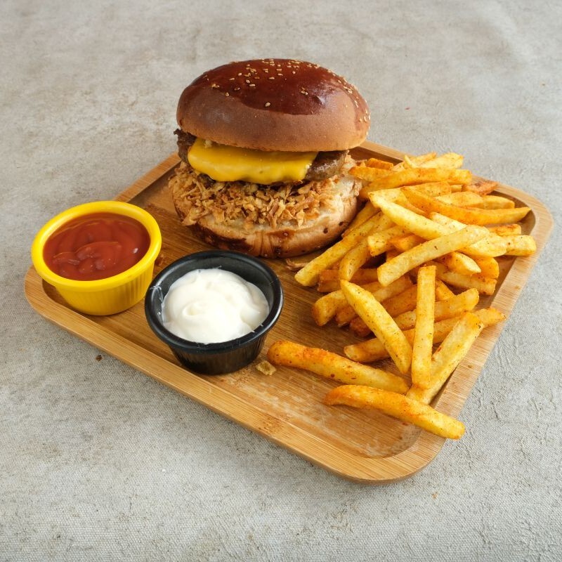 Mantarlı Et Burger