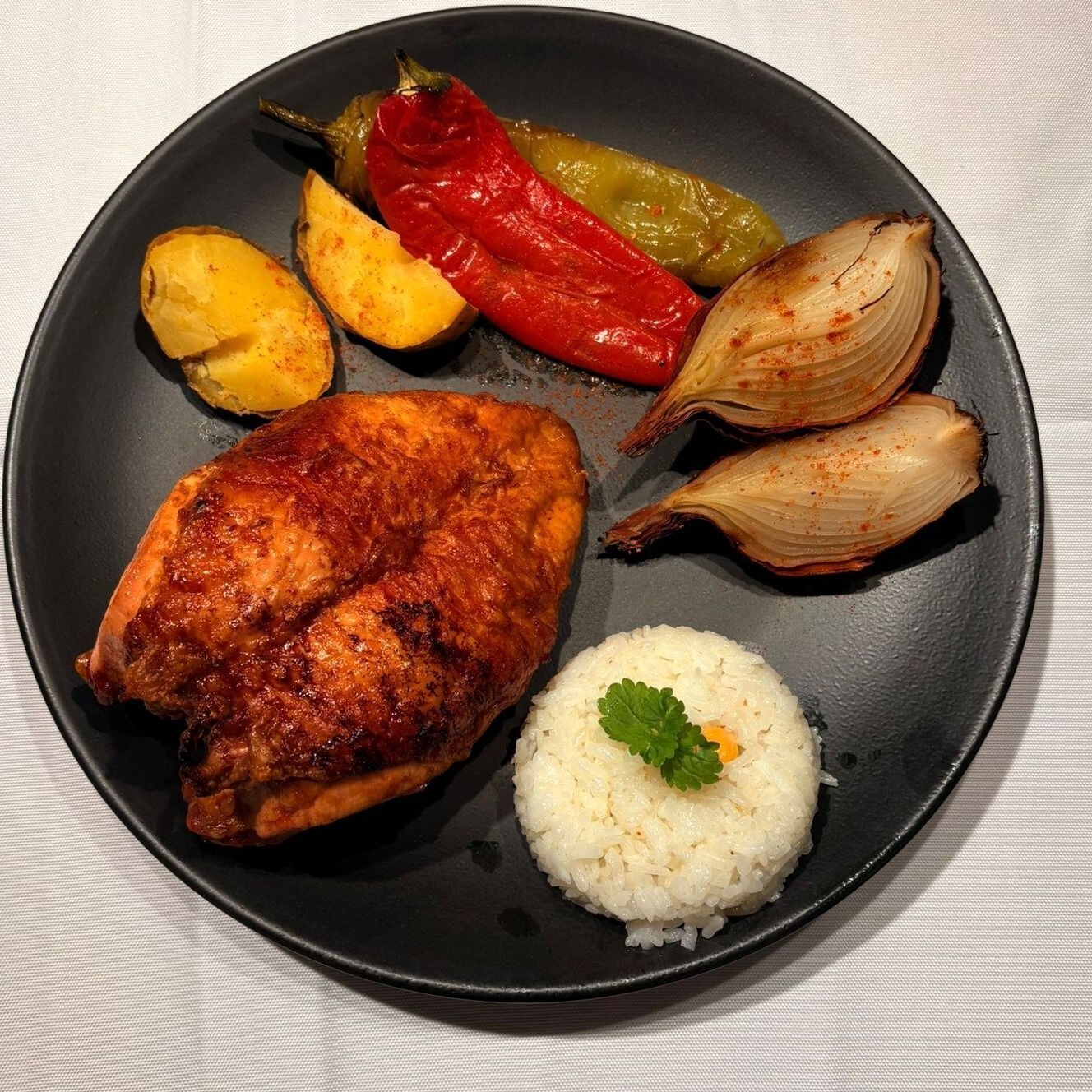 Kızarmış Tavuk Kemikli Göğüs Çevirme (600 Gr)