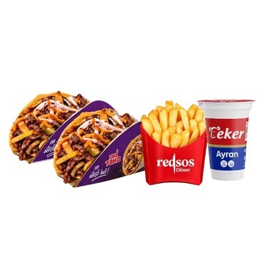 Doritos'lu 2'li Red Tako (Et Döner) Menü
