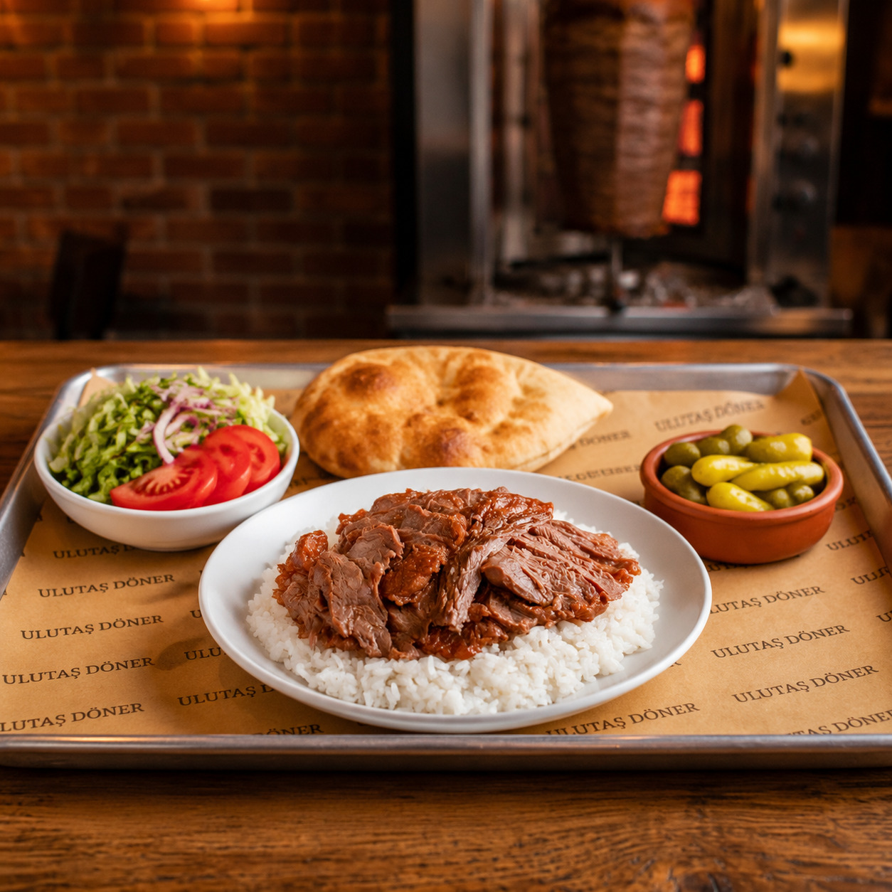 Pilav Üstü Et Döner