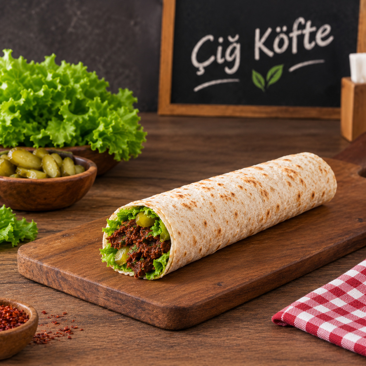 Çiğ Köfte Dürüm (125 G)