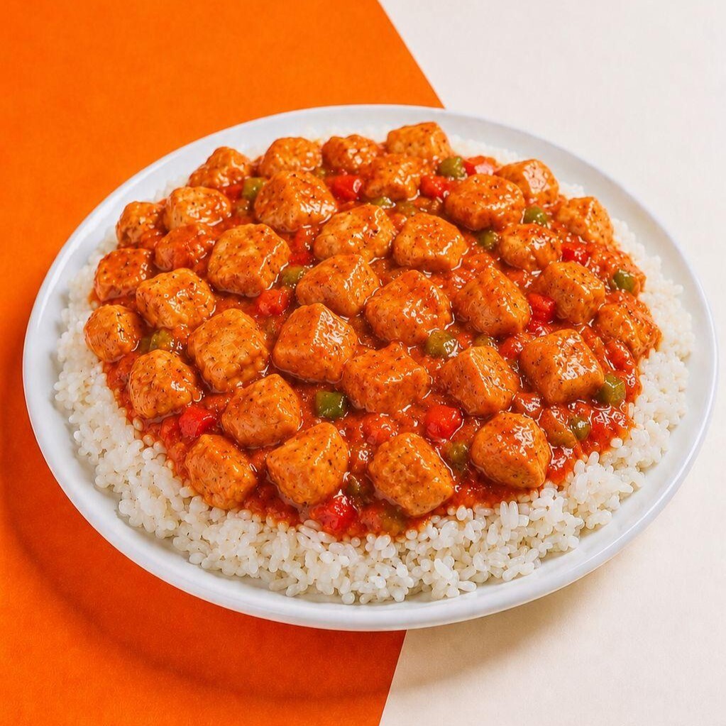 Meksika Soslu Tavuk Pilav (acı)