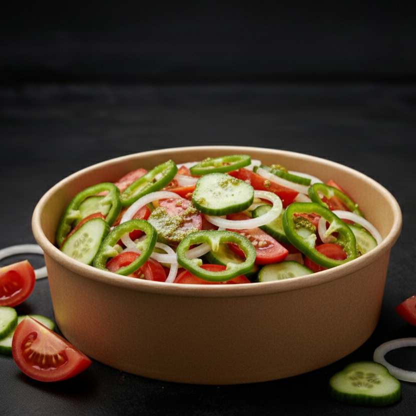 Çanak'ta Çoban Salata