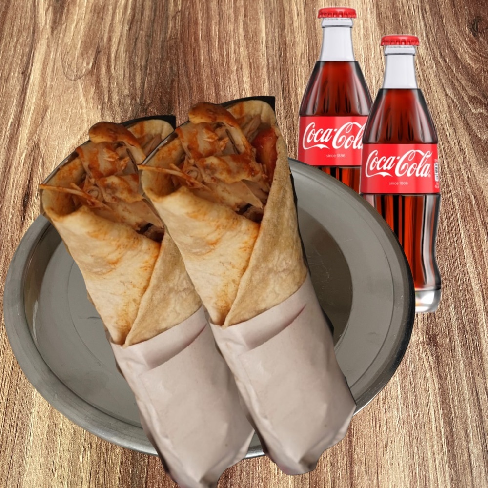 2'li Dürüm Menü / Coca-Cola'lı