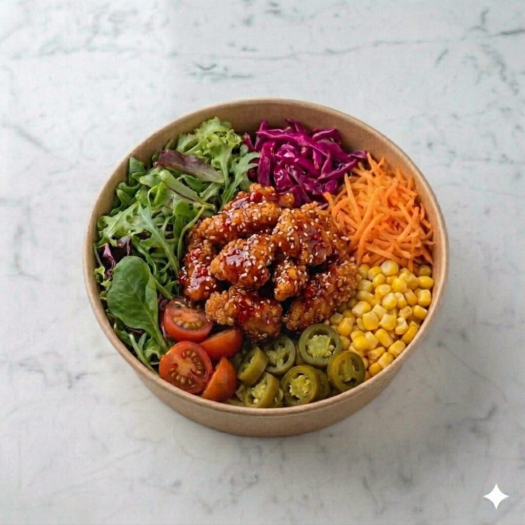 Sweet Chili Çıtır Salata