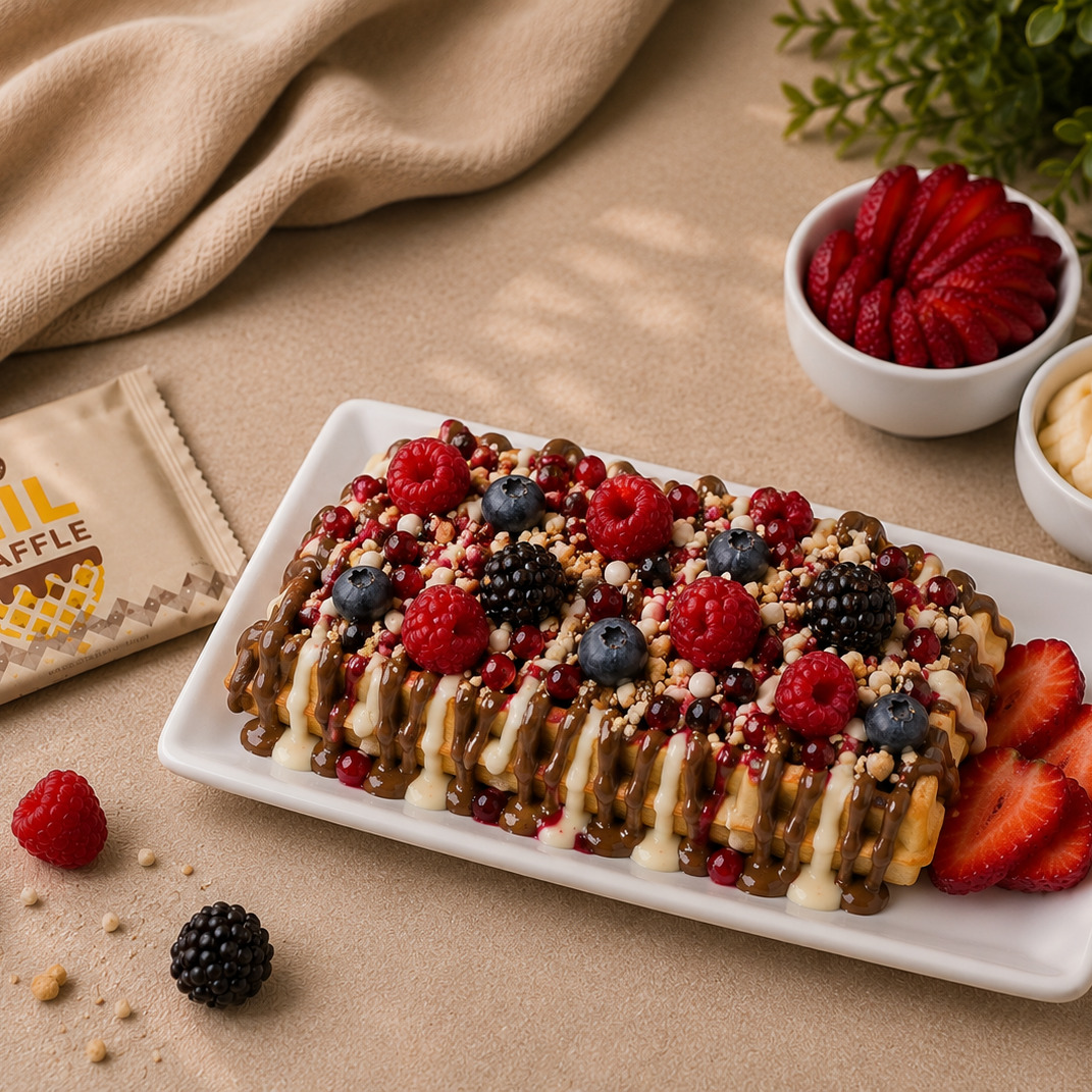 Mil Waffle Klasik Orman Meyveli