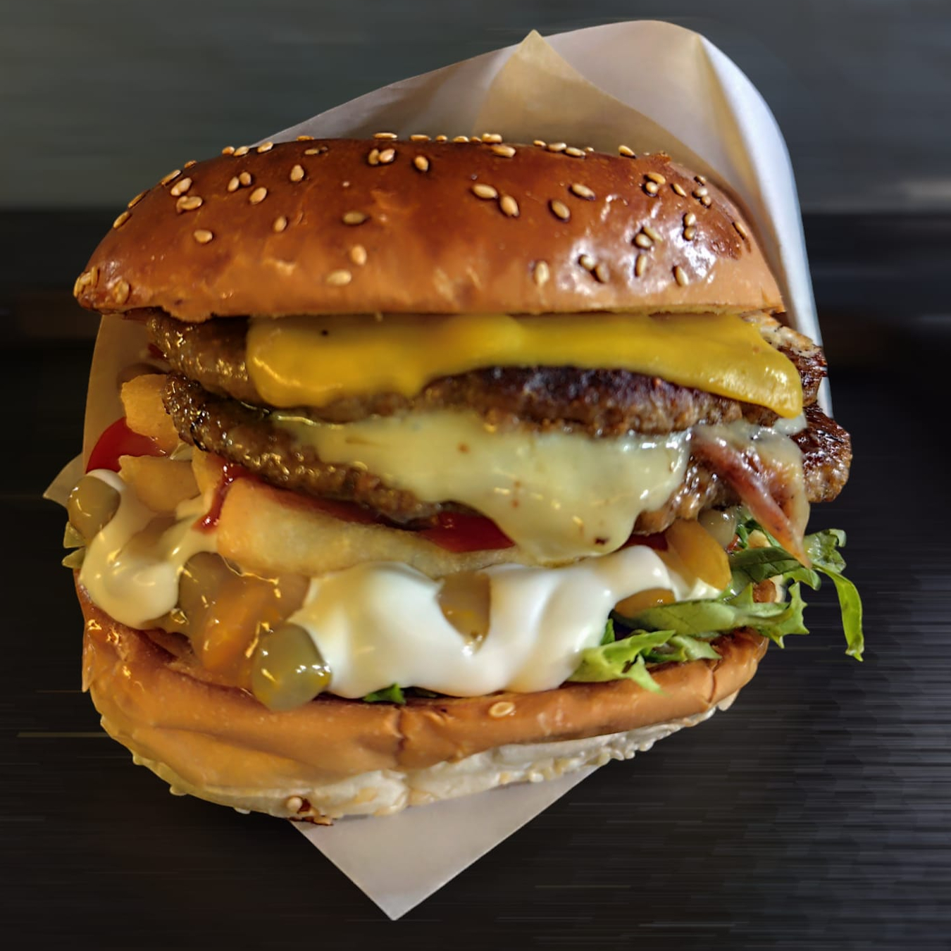 Çılgın Çizburger + Tırtıklı Patates