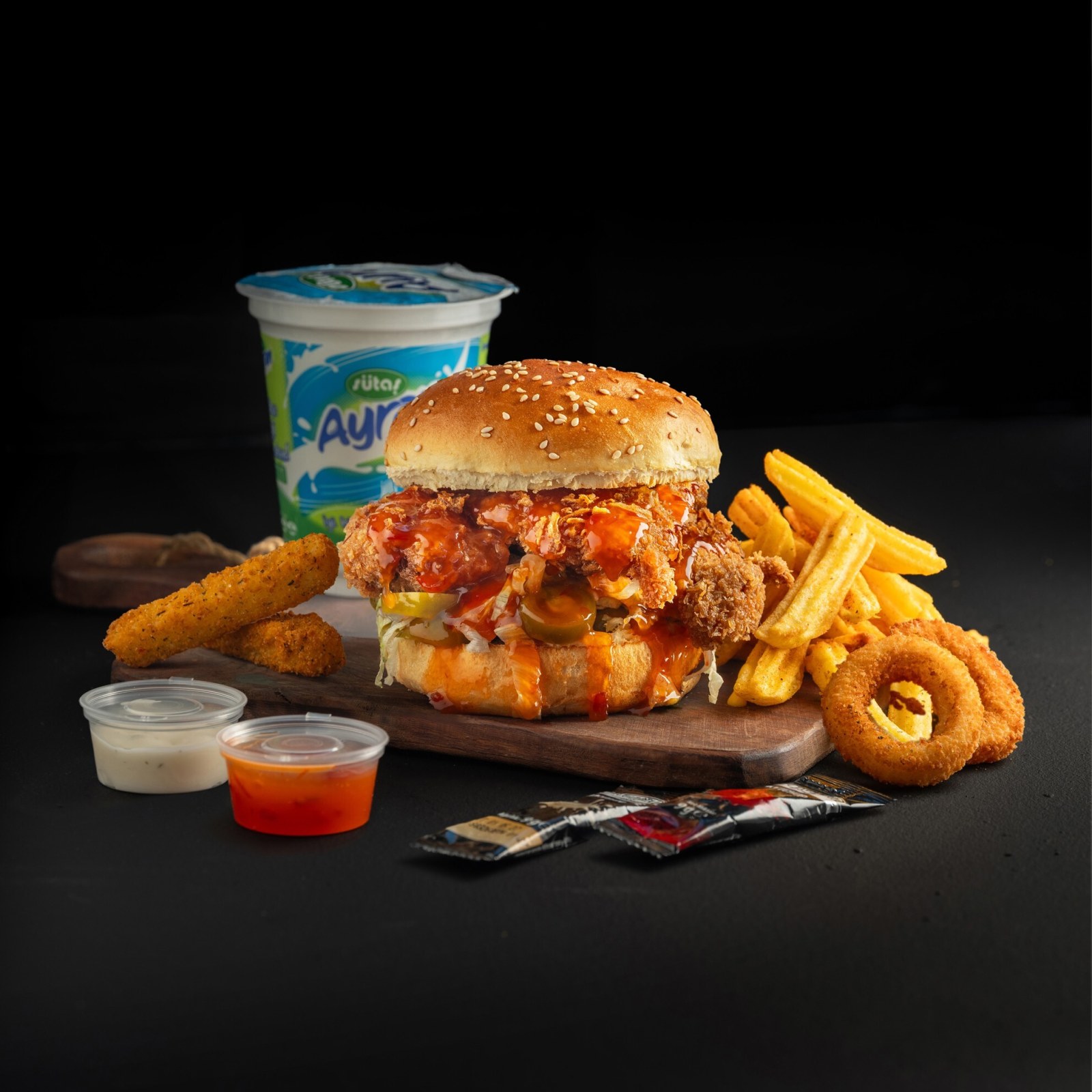 Sweet Combo Burger Menü