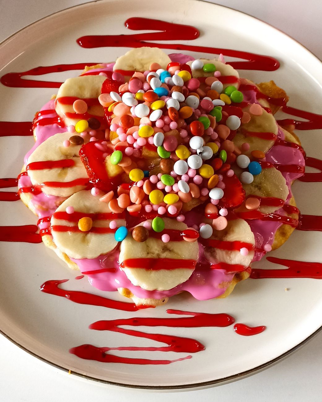 Frambuazlım Waffle