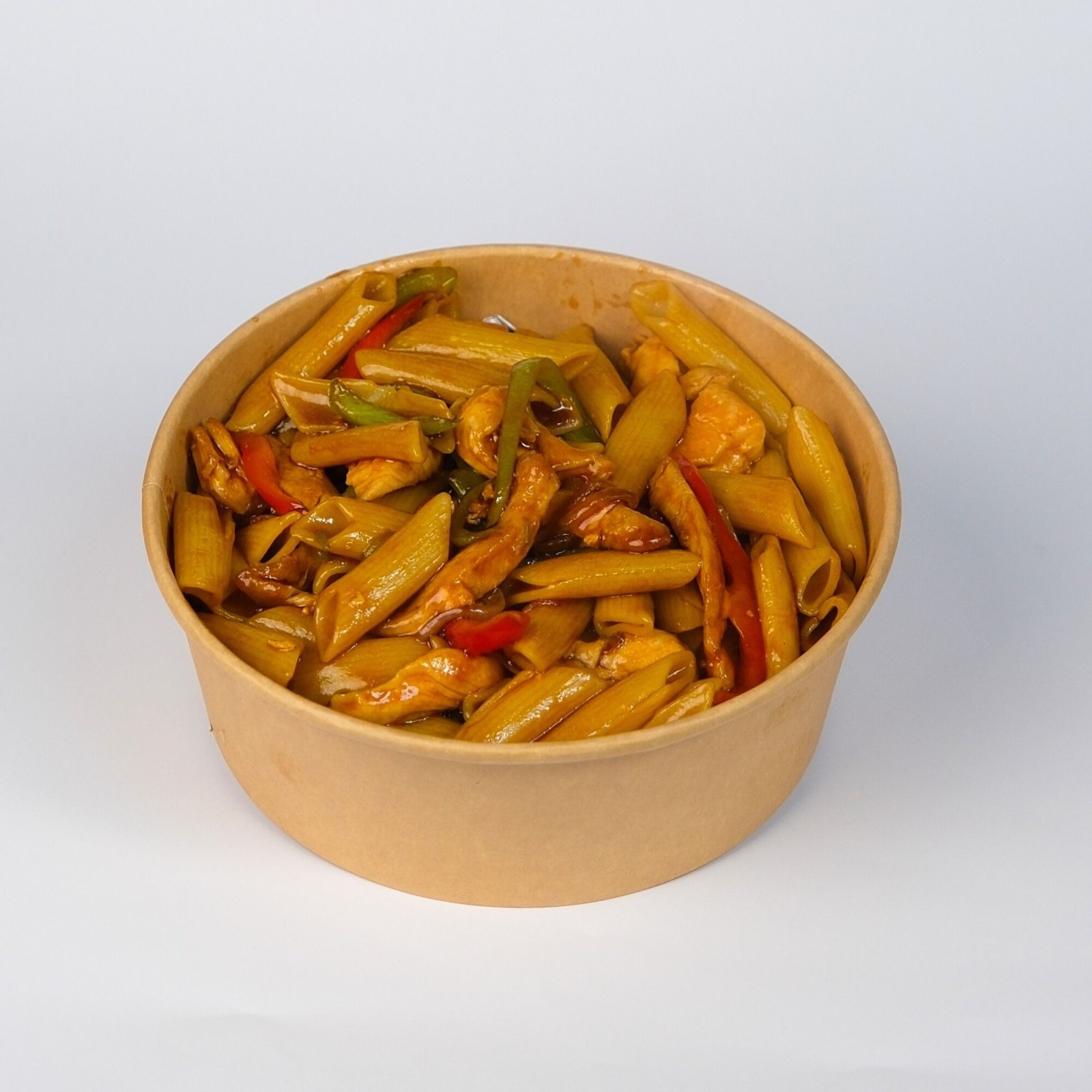 Teriyaki Soslu Tavuklu Makarna