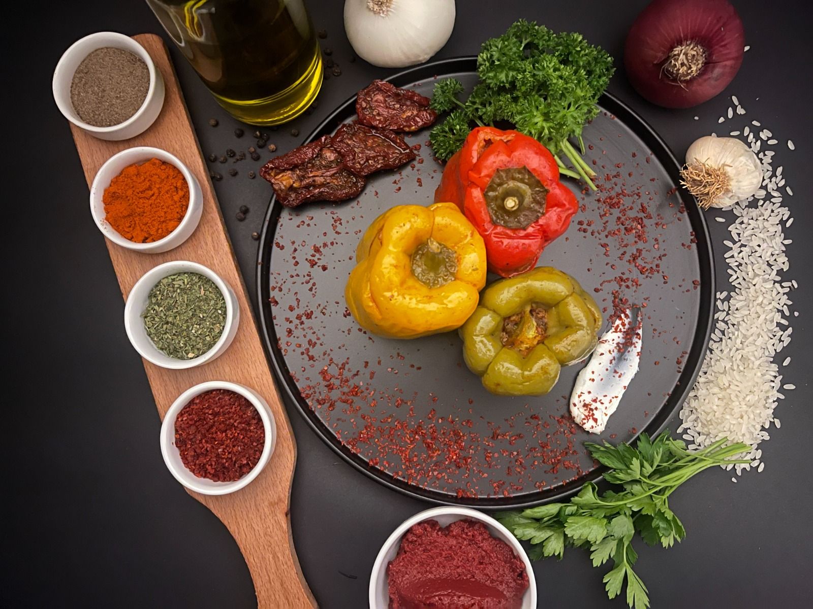 ZEYTİN YAĞLI BİBER Dolması (200 gr.)