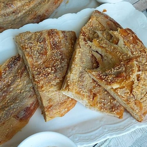 Tahinli Katmer ( Şekersiz )