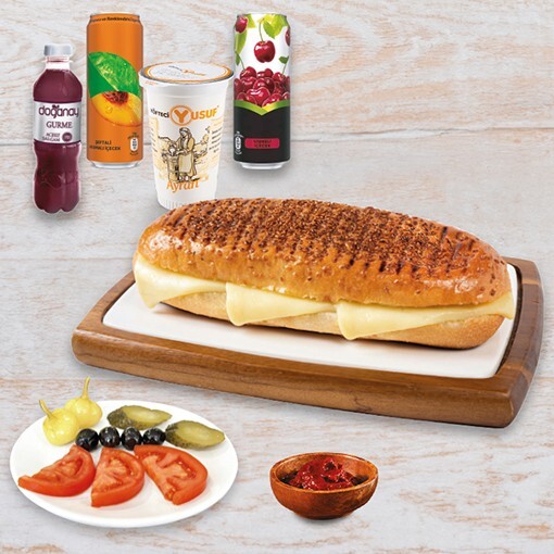 Kaşarlı Tost Menü