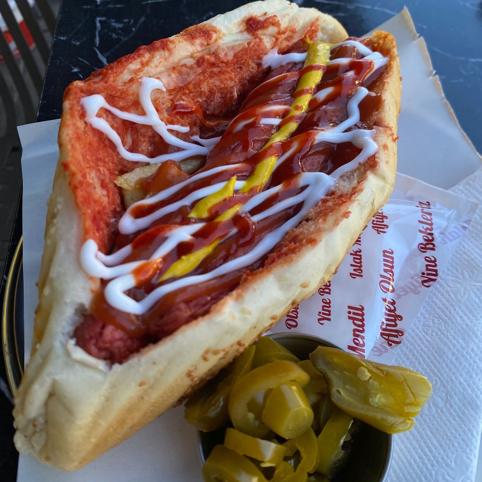 Çift Sosisli Hat Dog