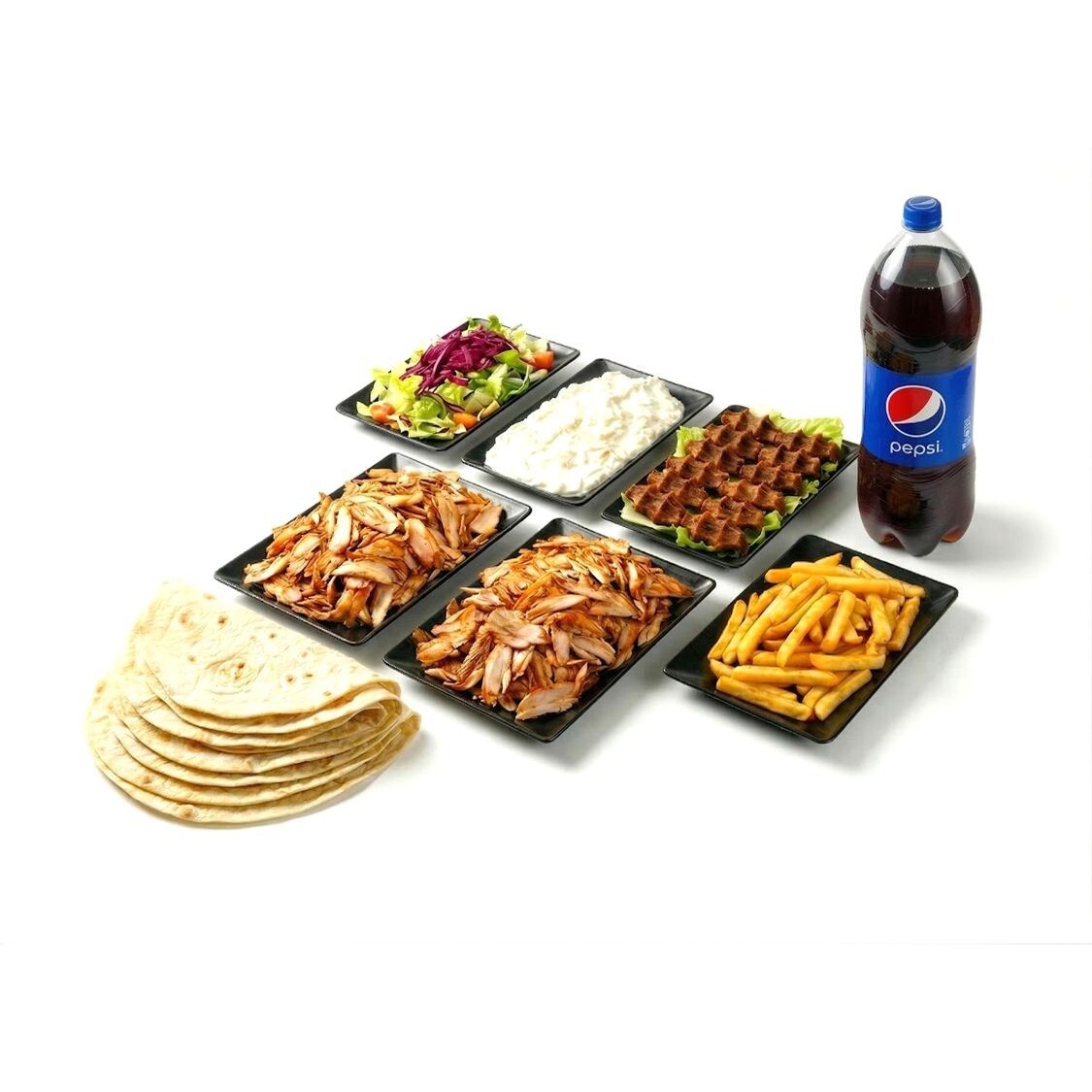 1 Kilogram Döner Menü