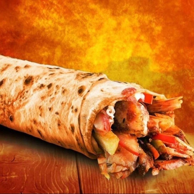 Mega Tavuk Döner Dürüm (130 gr)