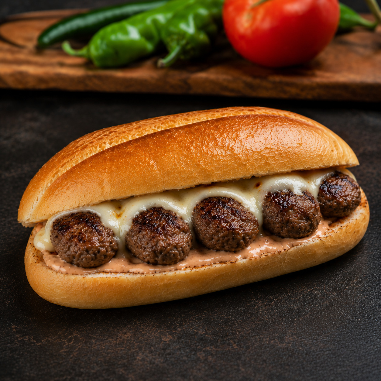 Kaşarlı Köfte Ekmek
