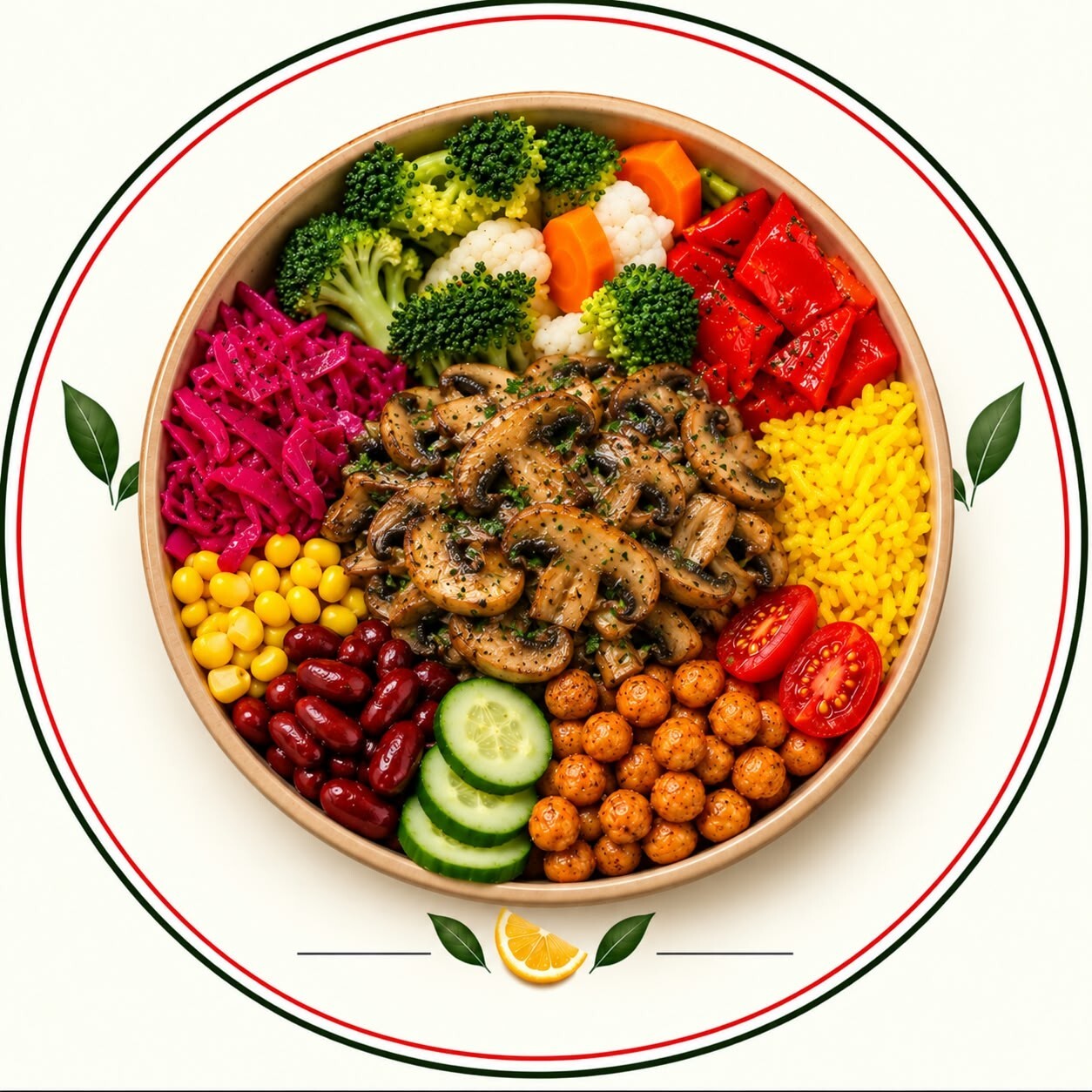 Veggy Mantar Bowl