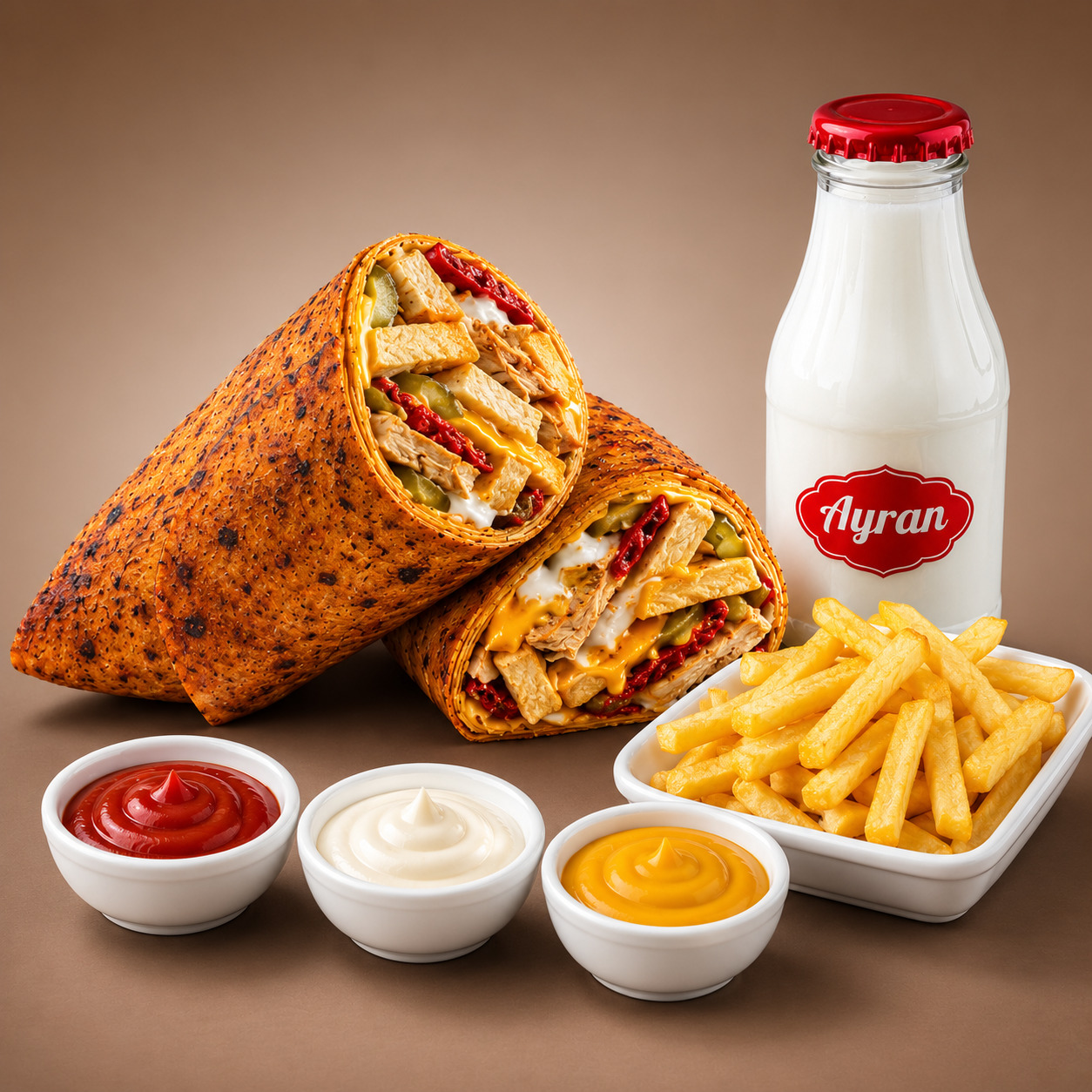 Cheese Burrito Menü