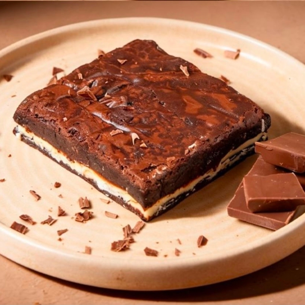 Beyaz Çikolatalı Brownie