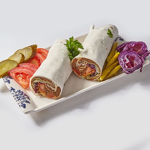 Klasik Çift lavaş Çiğ Köfte Dürüm (120 gr.)