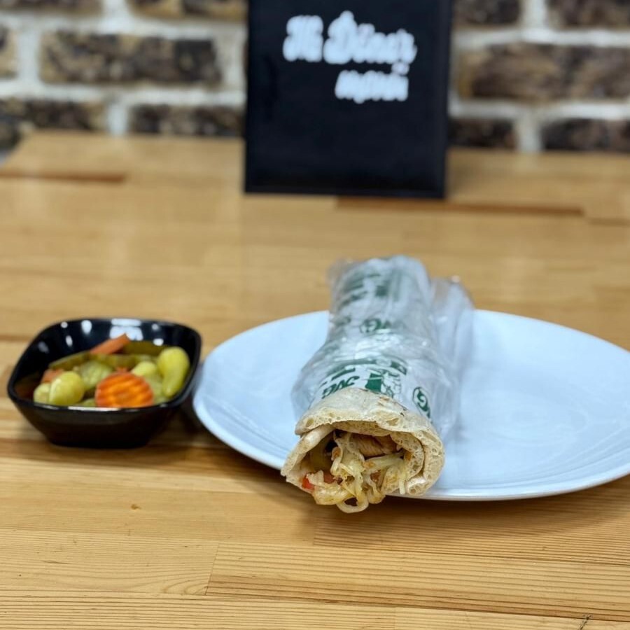 Kaşarlı Tavuk Döner Dürüm