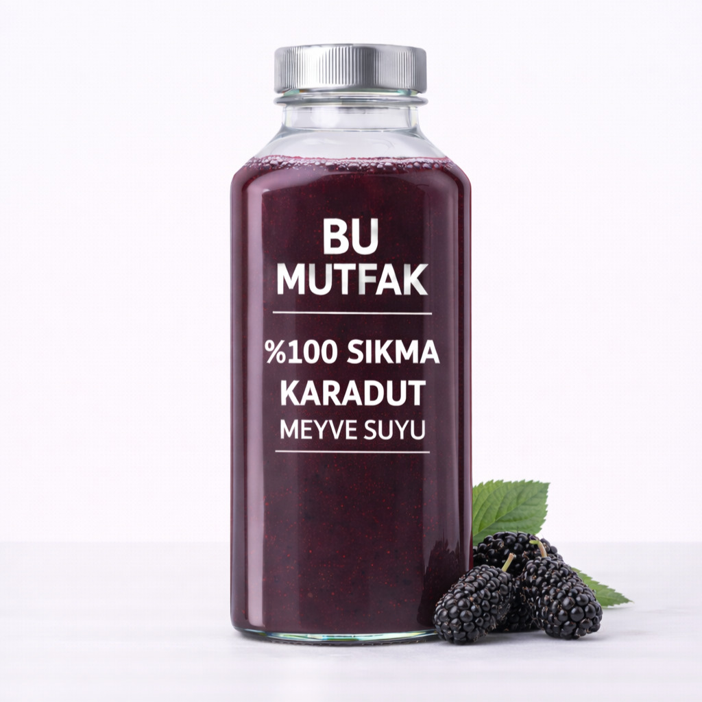 Sıkma Karadut Suyu