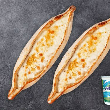 2 Kaşarlı Pide 2 Ayran