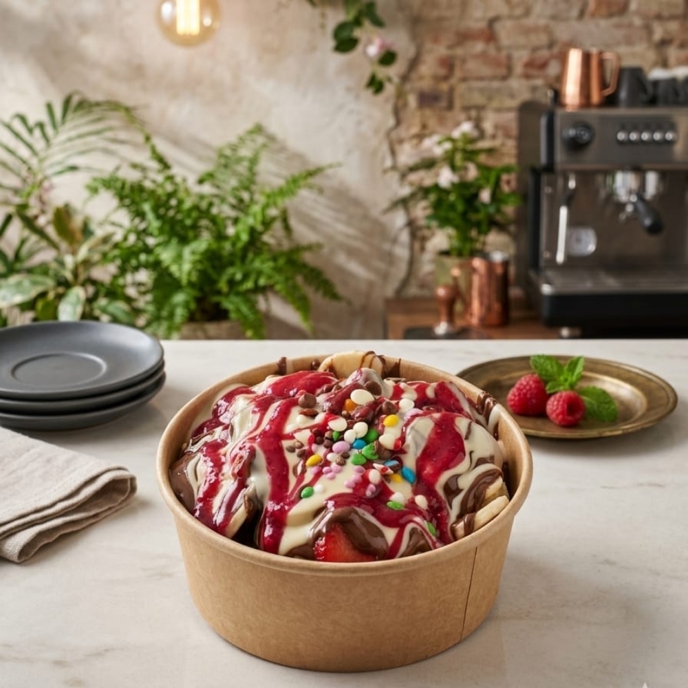 Ruby Ateşi kova Waffle