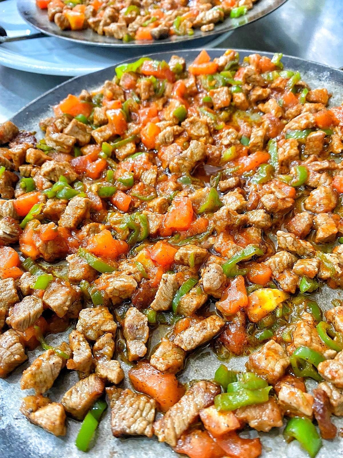 Saç Sote domates biber salça soslu enfes lezzet