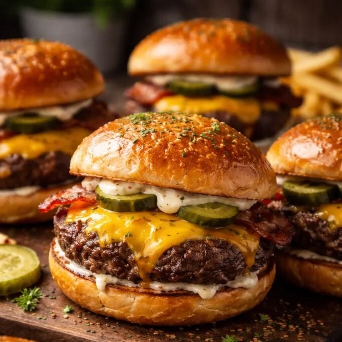 4'lü Crazy Burger Menü