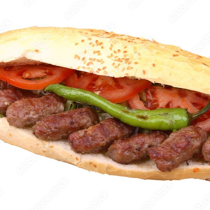 Köfte Yarım Ekmek (8 Adet)