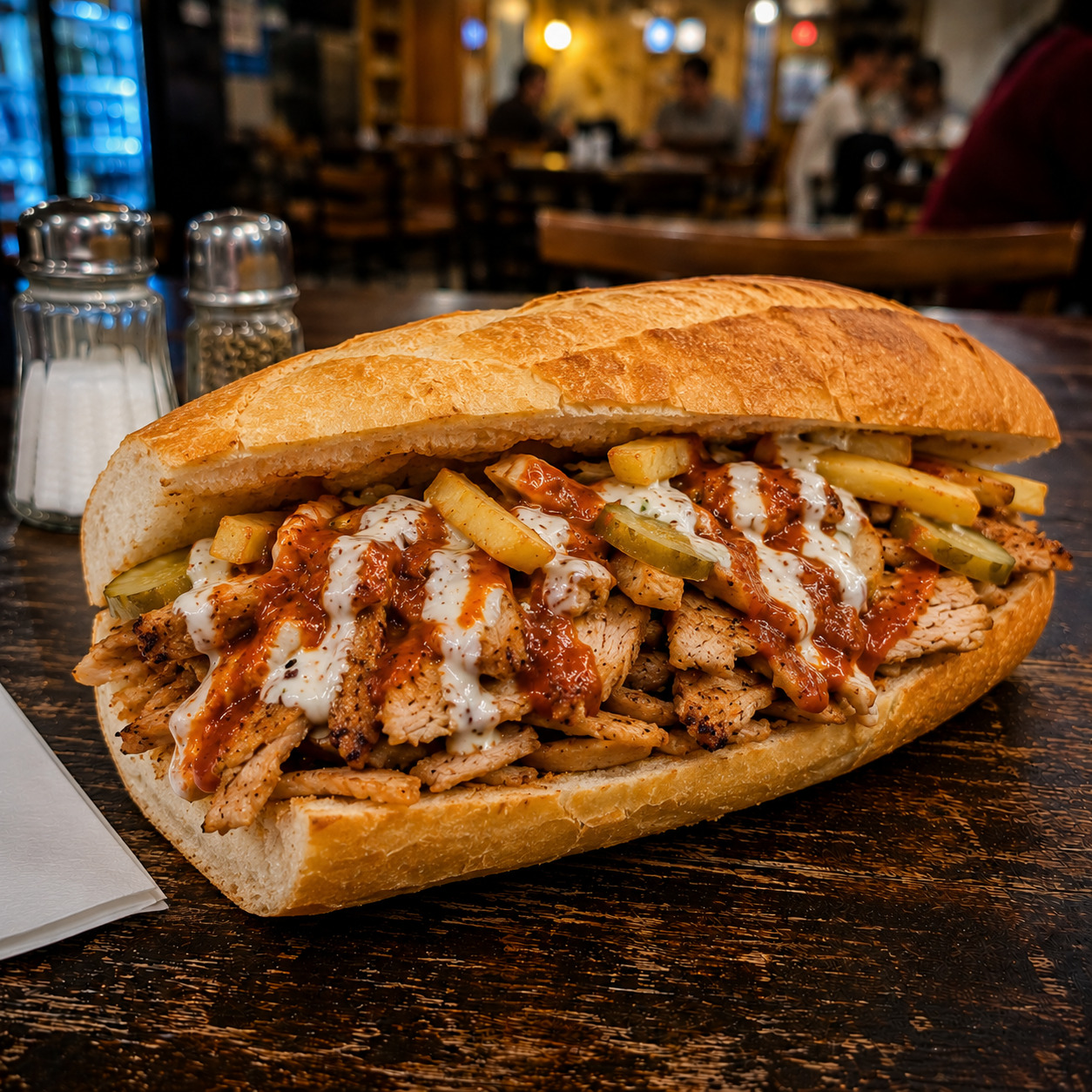 Kervan Yarım Ekmek Döner (70 Gr.)