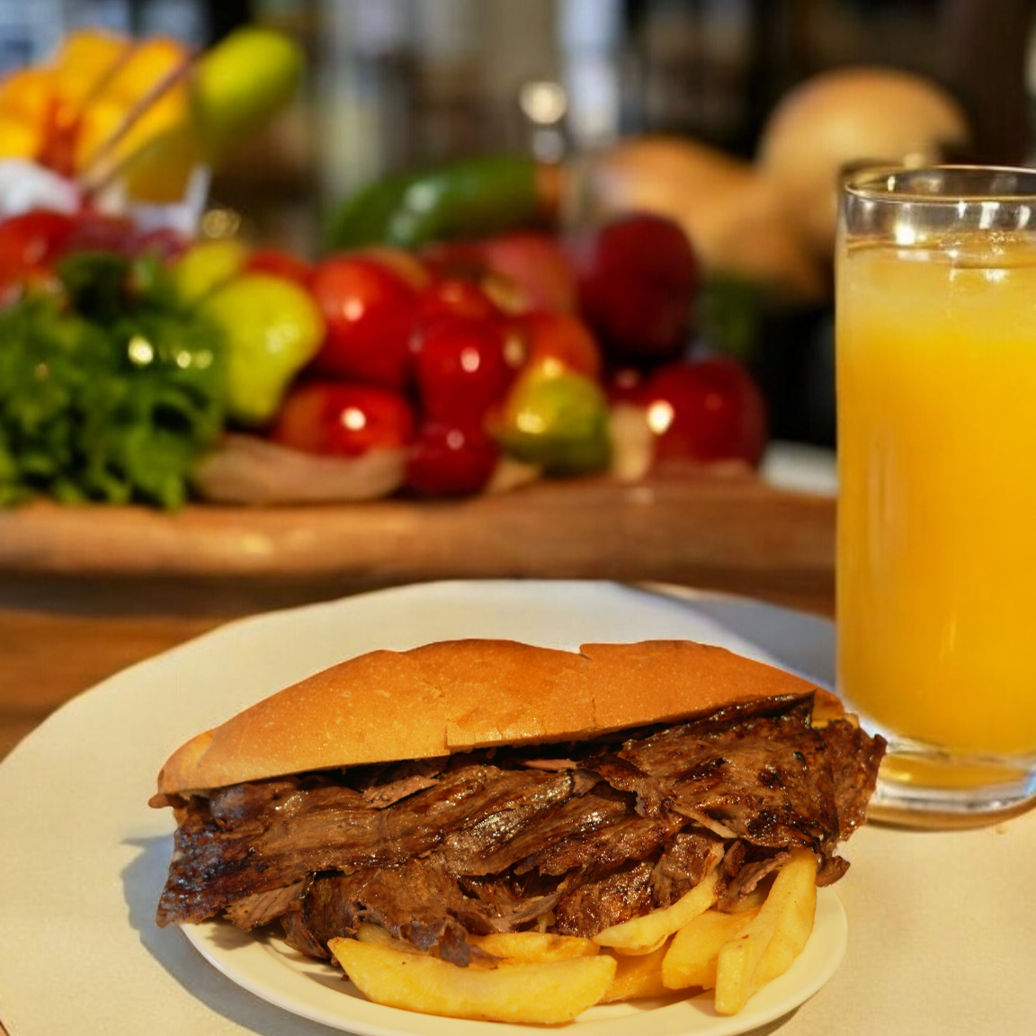 Köri Sos ile Mix Soslu VIP Ekmek Arası Et Döner Special Mix VIP