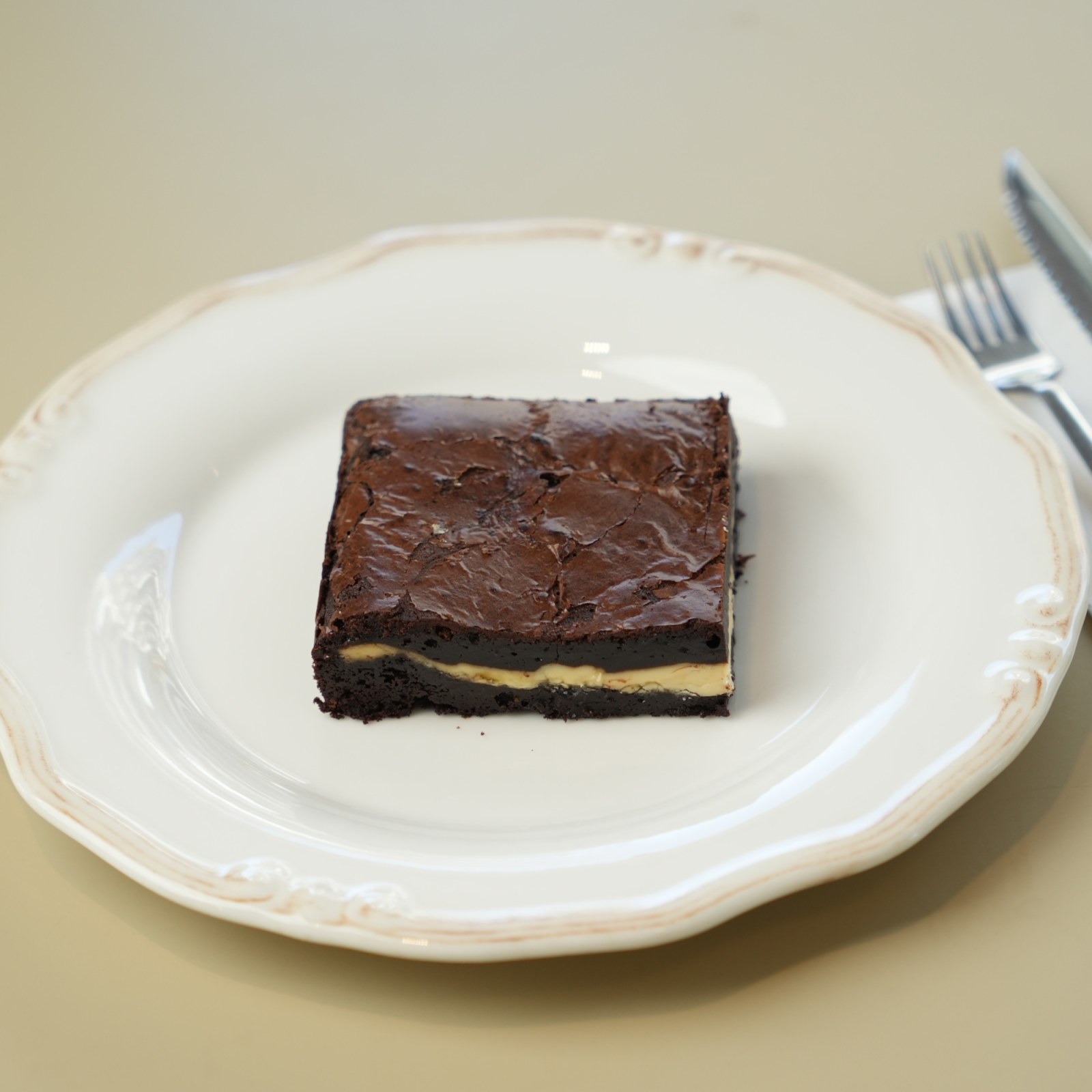 Beyaz Çikolatalı Brownie
