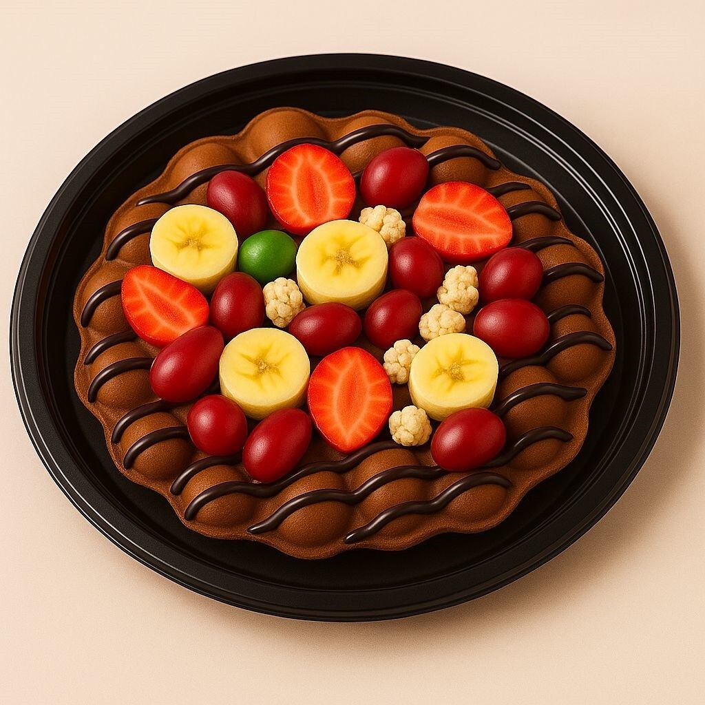 Black Bubble Waffle (Tabakta)