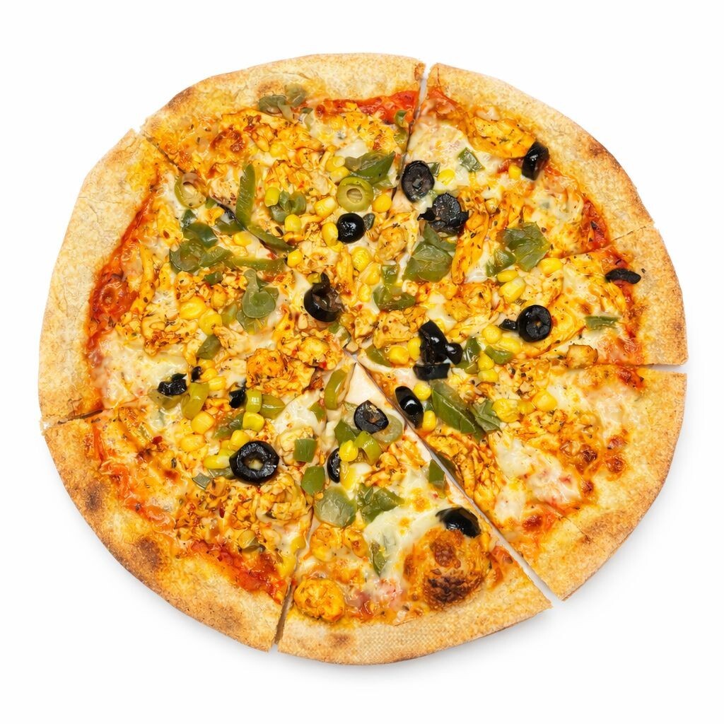 Acılı Tavuk Pizza (1 Kişilik)