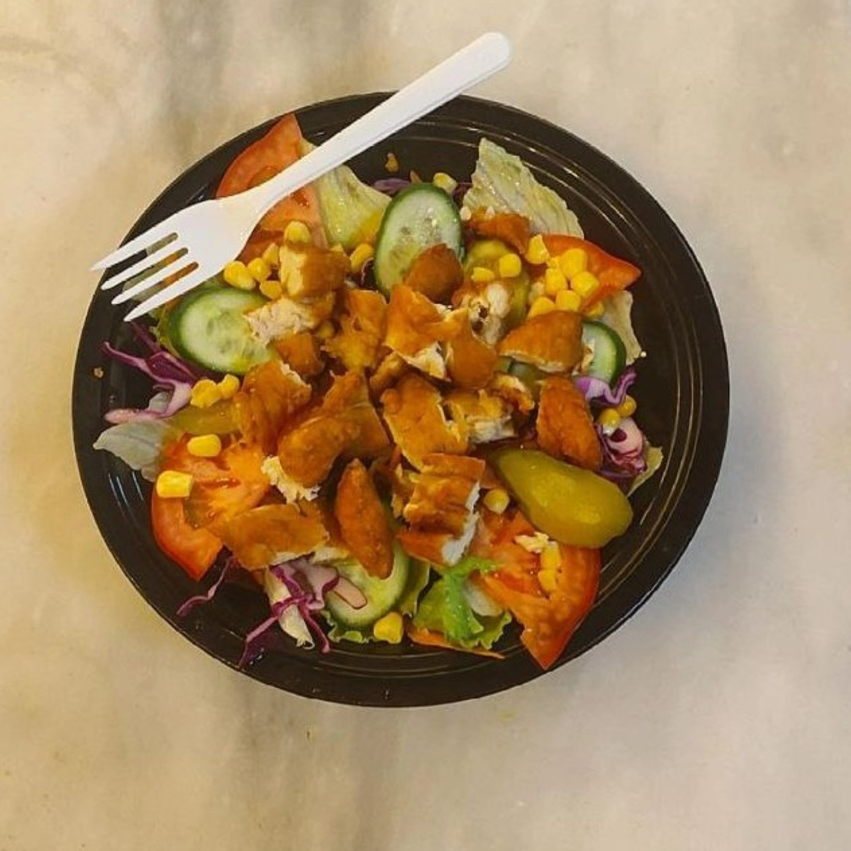 Kıtır Tavuklu Salata