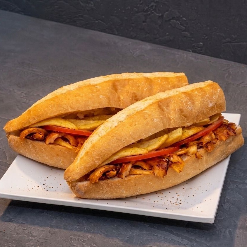 Tam Ekmek Arası Tavuk Döner