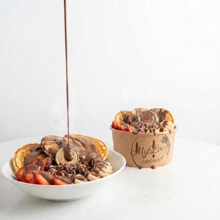 Pankekli Oreolu Kovada Waffle