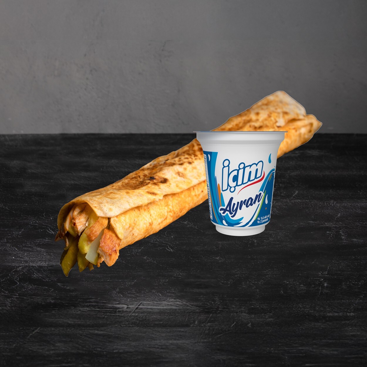 Tavuk Döner XL Dürüm Menü