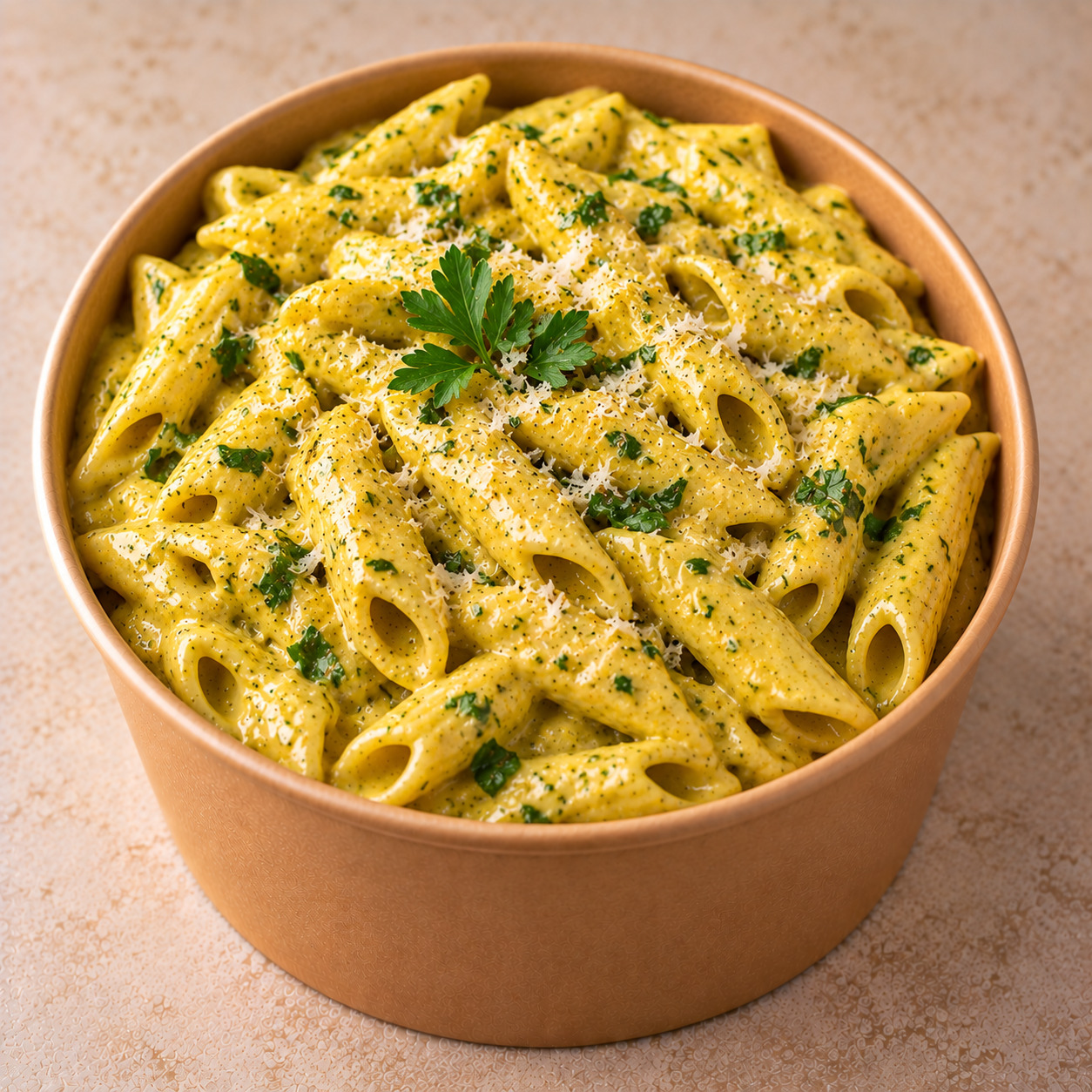 Köri Soslu Penne