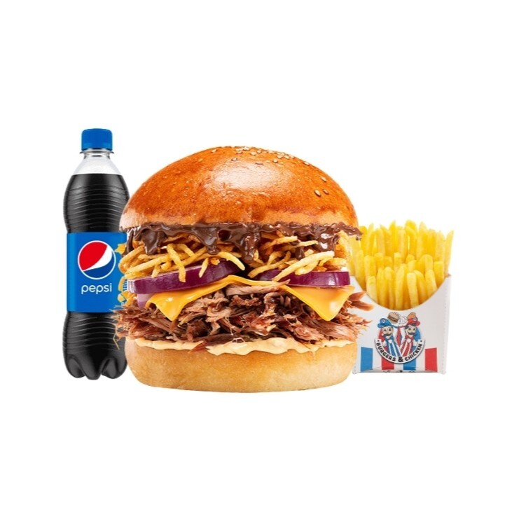 Super Beef Burger Menü