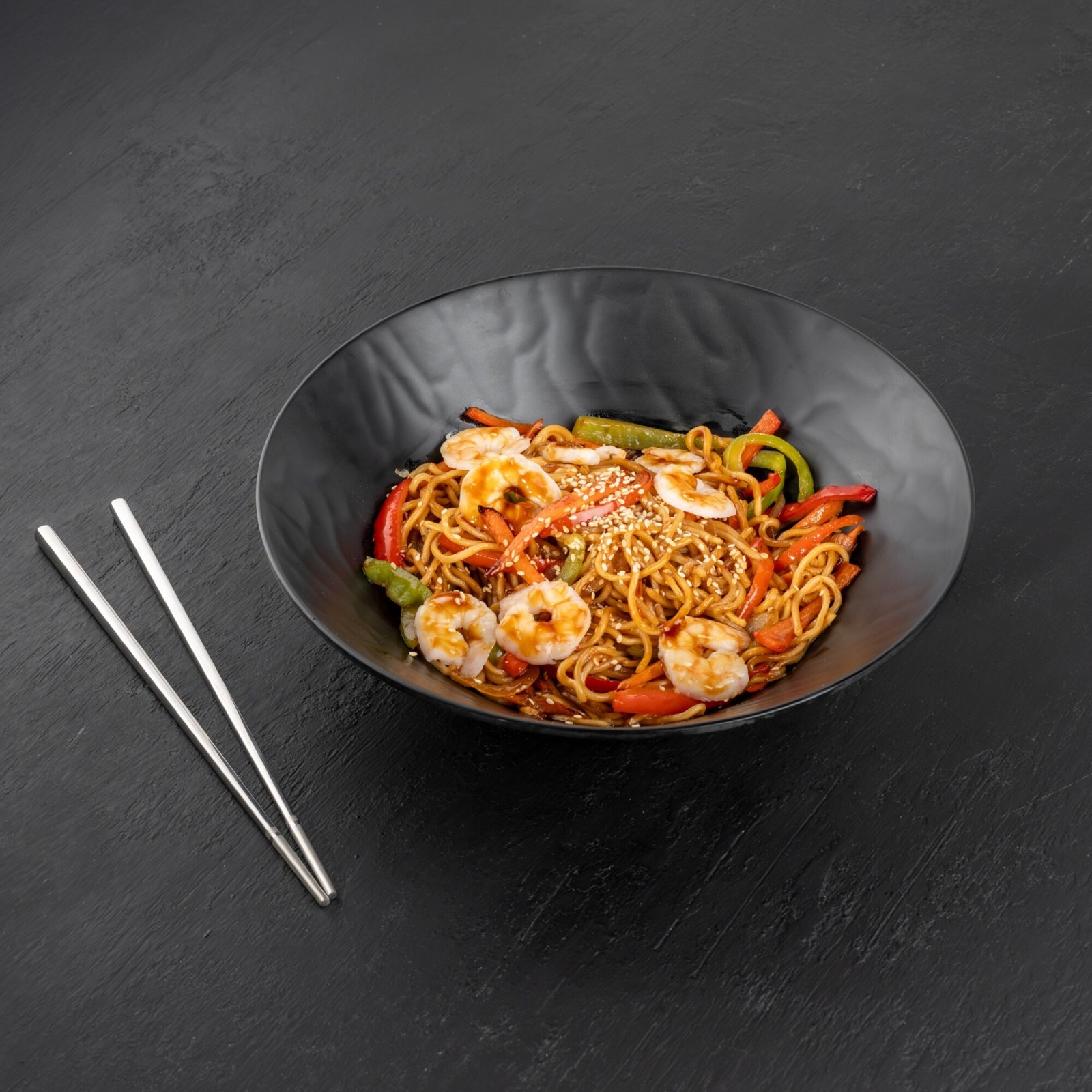 Karidesli Noodle