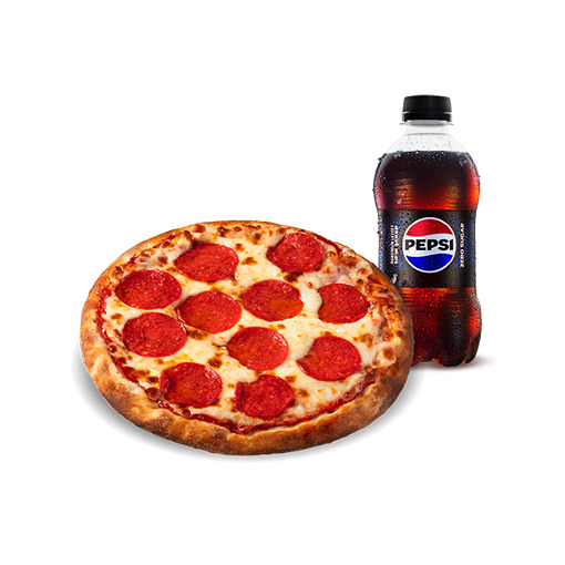Küçük Boy Pizza + İçecek Menü