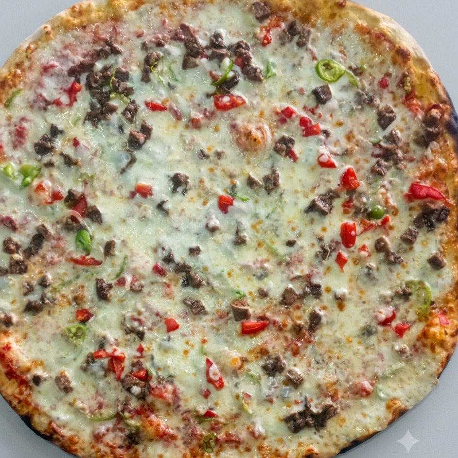 Kavurmalı Pizza (Jumbo)